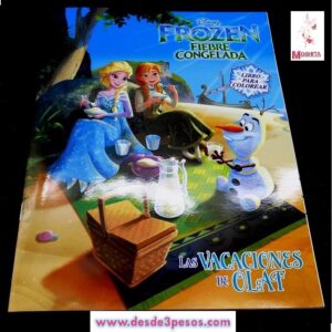 Libro Para Colorear 16 Paginas para Colorear 26.5 x 20 cm FROZEN