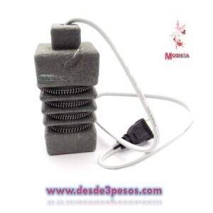 Calentador de plastico para agua 12 x 5cm.