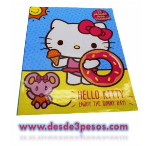 Libro Para Colorear 16 Paginas para Colorear 26.5 x 20 cm. HELLO KITTY