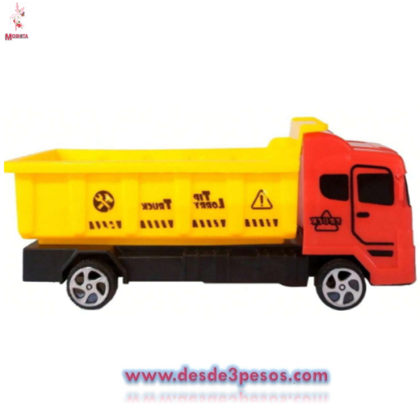 Maquinas de Construccion 3 modelos Diferentes en plastico 13.5 x 7cm. Revolvedora, Excavadora y Volteo - Imagen 2
