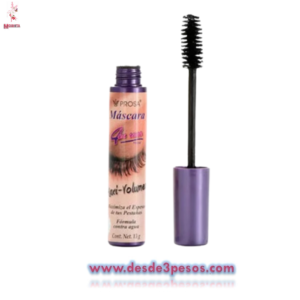 PROSA Mascara 4 en 1 Maxi volumen Formula contra agua 13g.