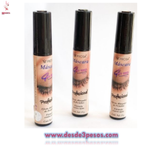 PROSA Mascara 4 en 1 Profesional Efecto Alargador de pestañas 13g.