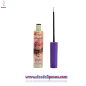 PROSA Delineador 4 en 1 Negro 10g. Con Aceites Naturales