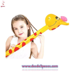 Animal inflable de dibujos animados, martillo inflable largo.