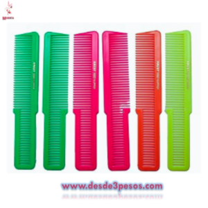 Peines para Bareberia en Colores 19x4.5cm