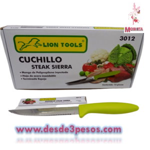 Cuchillo Sierra Mango de Polipropileno Hoja de Acero Inoxidable 24cm