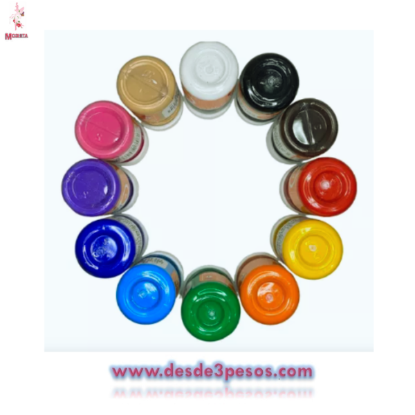 Pintura Acrilica POLITEC 20ml. En varios colores - Imagen 2