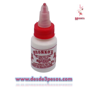Pegamento Liquido en Botesito Gotero BRONKOS 30g.