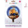 Globo Metalico en diferentes personajes 47cm. Diametro - Foto 2