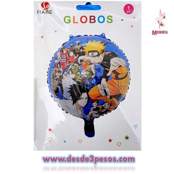 Globo Metalico en diferentes personajes 47cm. Diametro - Imagen 4