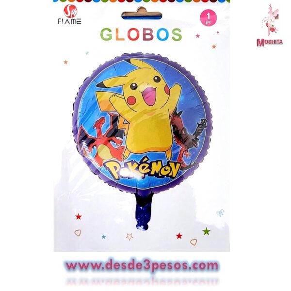 Globo Metalico en diferentes personajes 47cm. Diametro - Imagen 6