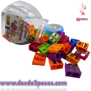 Sacapuntas KOOVI Doble en varios colores