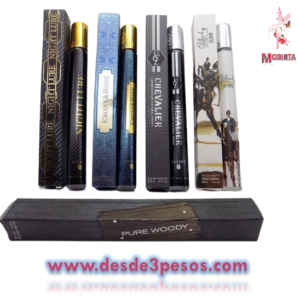 Perfume para Caballero de Tubo en Spray varios Modelos 35ml. Para caballero