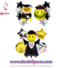 PAQ. De 4 Globos de graduaci?n 60 x 45cm, 46 x 36cm. - Foto 2