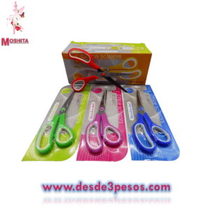 Tijera Office Scissors k-805 en colores 21 x 8cm.
