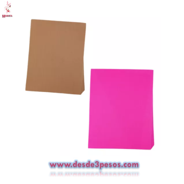 FOAMY TAMAÑO CARTA LISO VARIOS COLORES 1pza. - Imagen 4