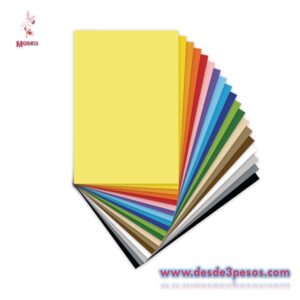 Paquete de 100 hojas de color tamaño carta