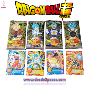 Sobre con 10 Tarjetas de DRAGON BALL 8.5 x 6 cms