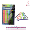 Bolsa con 8 Boligrafos Punto fino 0.7mm en colores pastel tinta ultra suave marca AZOR - Foto 1