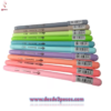 Bolsa con 8 Boligrafos Punto fino 0.7mm en colores pastel tinta ultra suave marca AZOR - Foto 2