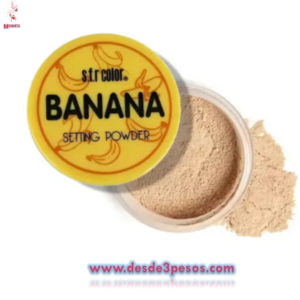 Maquillaje en Polvo de Banana Traslucido