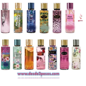 Perfume LADY IDEA Spray Body 250ml. Fragancias surtidas citricas, Florales y Dulces