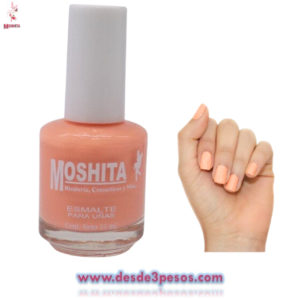 Esmalte para uñas MOSHITA en color mel?n 15ml.
