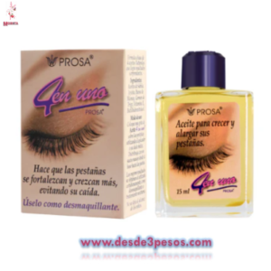 Aceite para crecer y alargar sus pestañas PROSA 15ml.
