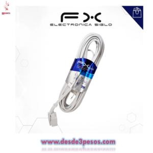 Extencion Electrica 7 metros blanca FX.