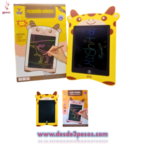 PIZARRON magico escritura LCD DE 16 pulgadas presentacion animal 29 x 20cm.
