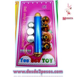 Carton con 12 piezas de Lasser con 3 Bterias y 4 tapas