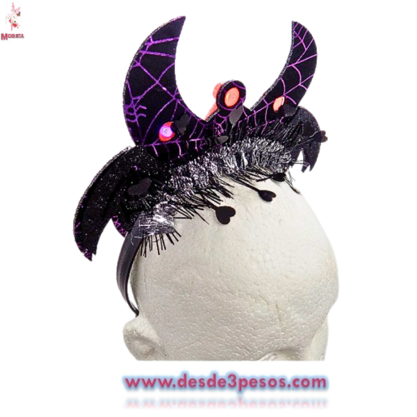 Diadema Vampiro 3 presentaciones con luz pilas incluidas - Imagen 2