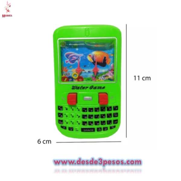 Juguete de Agua en Forma de Celular Blackberry. - Imagen 2