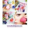 Paaquete con 12 Esponja Aplicadora para Maquillaje en forma de Gota 6 x 3.5 cm en colores - Foto 3