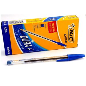 Pluma BIC PUNTO MEDIANO en color AZUL