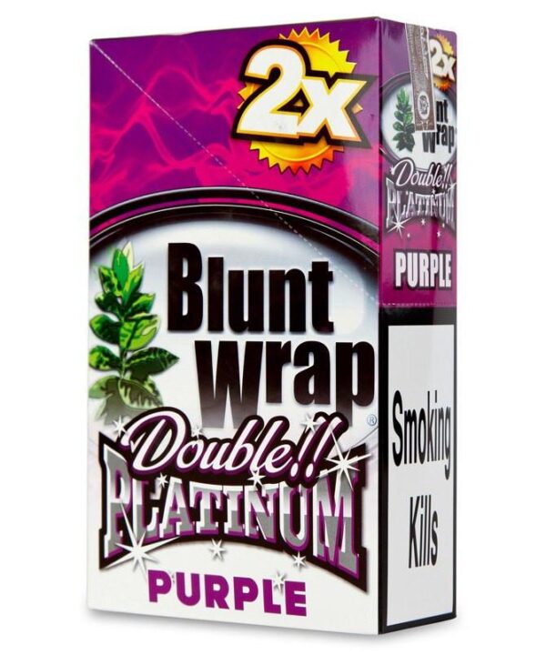 Sobre con 2 envolturas sabor AROMAS FLORALES(PURPLE) para cigarros, Double Platinum - Imagen 3
