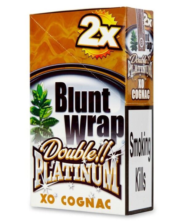 Sobre con 2 envolturas sabor COGNAC para cigarros, Double Platinum - Imagen 3