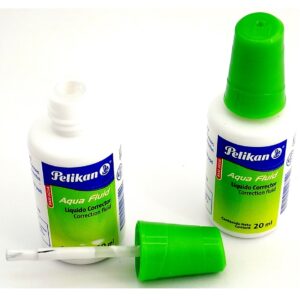 Corrector Liquido Base de Agua marca Pelikan 20 ml.