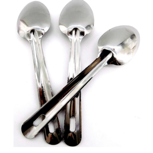 Cuchara de Servicio Peonia metalica Grande de Acero 36cm de largo