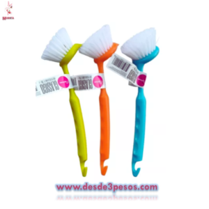 Cepillo Lava Platos ALEMAN de Plastico en colores 24 cm CLASICO