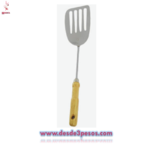 Volteador de Metal con Mango de Madera 35 cm