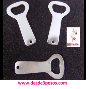Destapador de Acero, Plano 7cm. De largo
