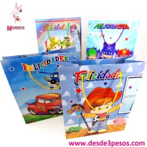 Bolsa de Regalo Mediana para niño 24 x19 cm