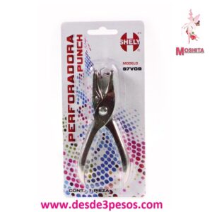 Perforadora de metal SHELY 1 pza. en Blister.