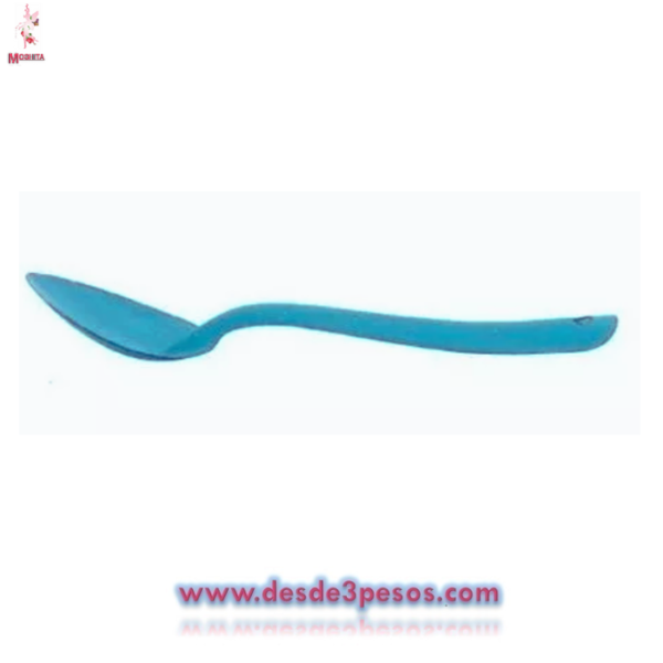 Cuchara Peltre Azul #30 de largo - Imagen 2
