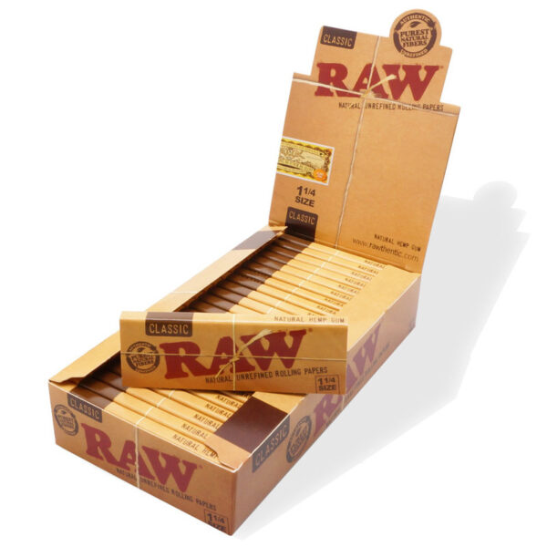 Raw Classic Papel para Rollar 1 1/4 50 Sabanas - Imagen 2