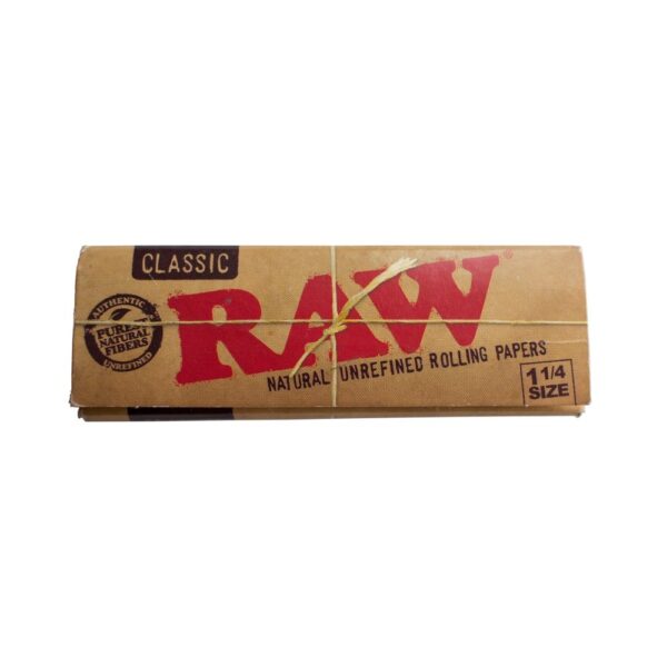 Raw Classic Papel para Rollar 1 1/4 50 Sabanas