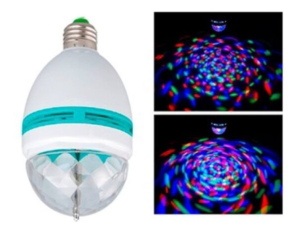 Foco Giratorio Para fiestas, Varios colores - Imagen 2
