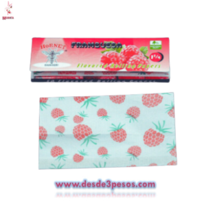Papel para Cigarro HORNET Sabor FRAMBUESA Sobre con 50 sabanas