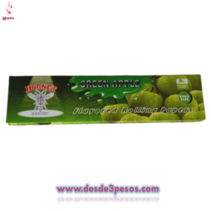 Papel para Cigarro HORNET Sabor GREEN APPLE Sobre con 50 sabanas